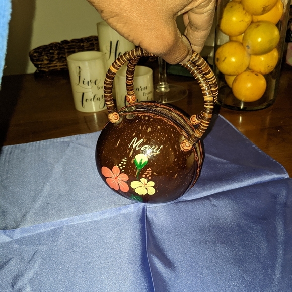 Coconut hand purse - Picture 6 of 8